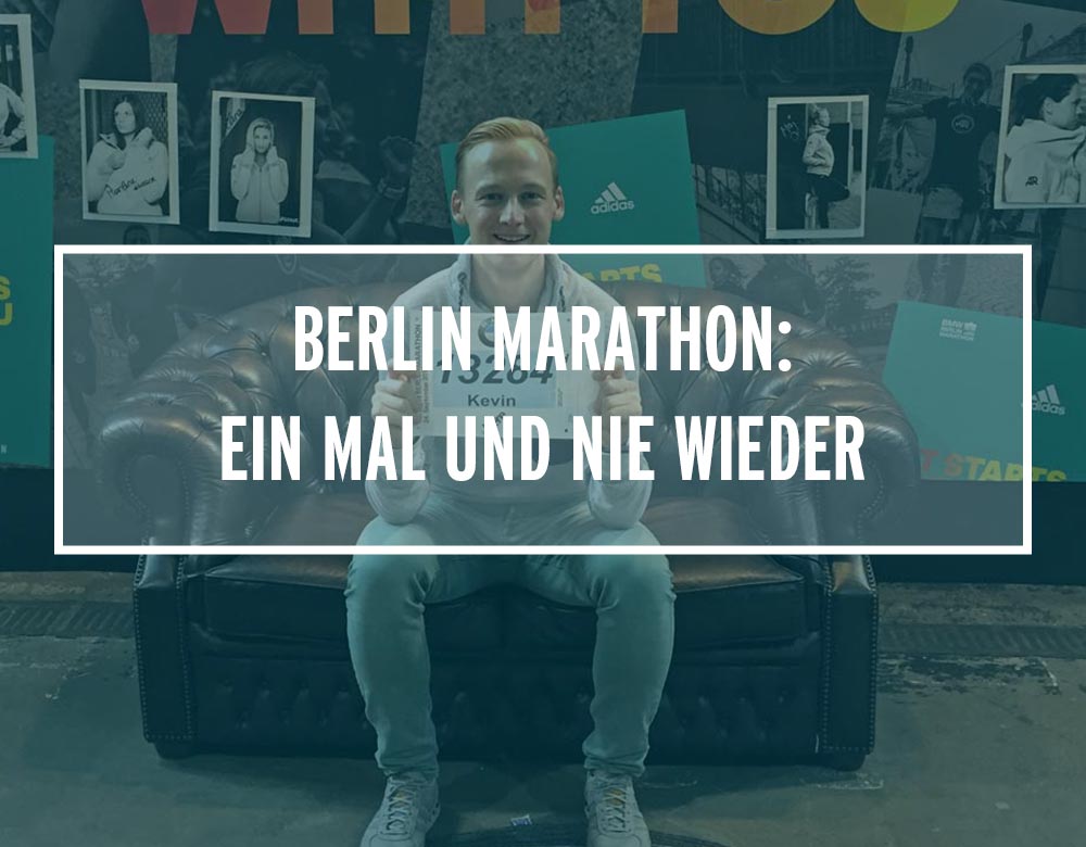 Kevin von runnersflow vor dem Berlin Marathon