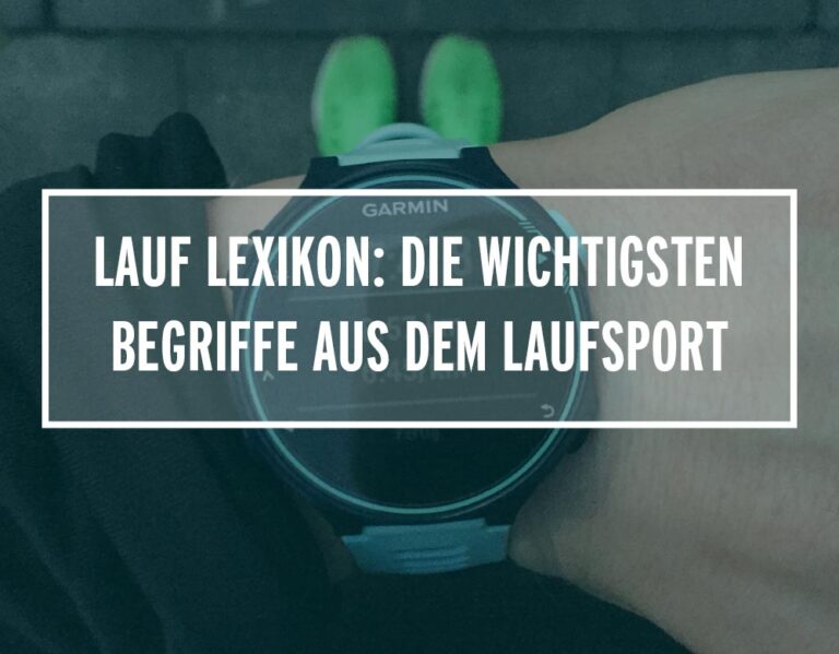 Eine Laufuhr am Handgelenk