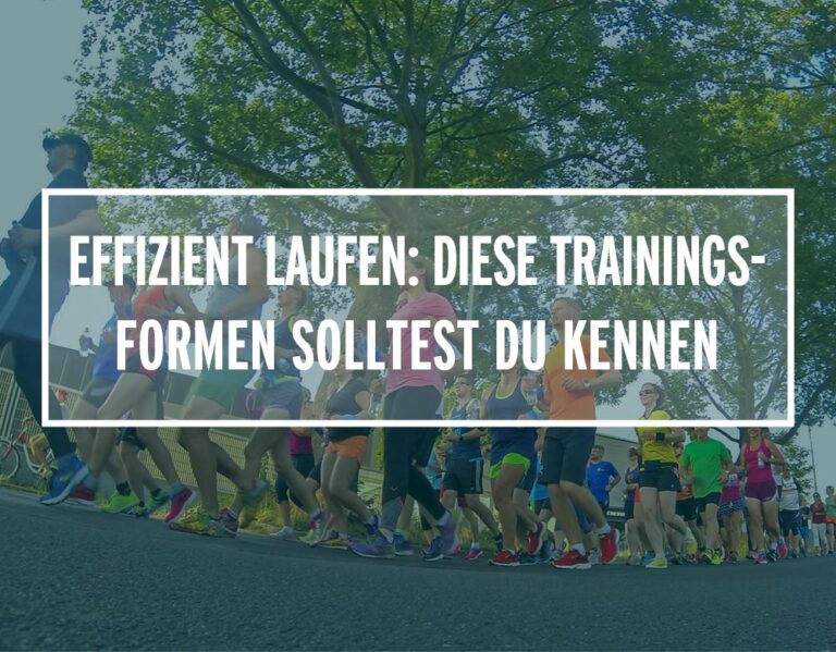 Eine Gruppe Läufer joggt auf einer Straße