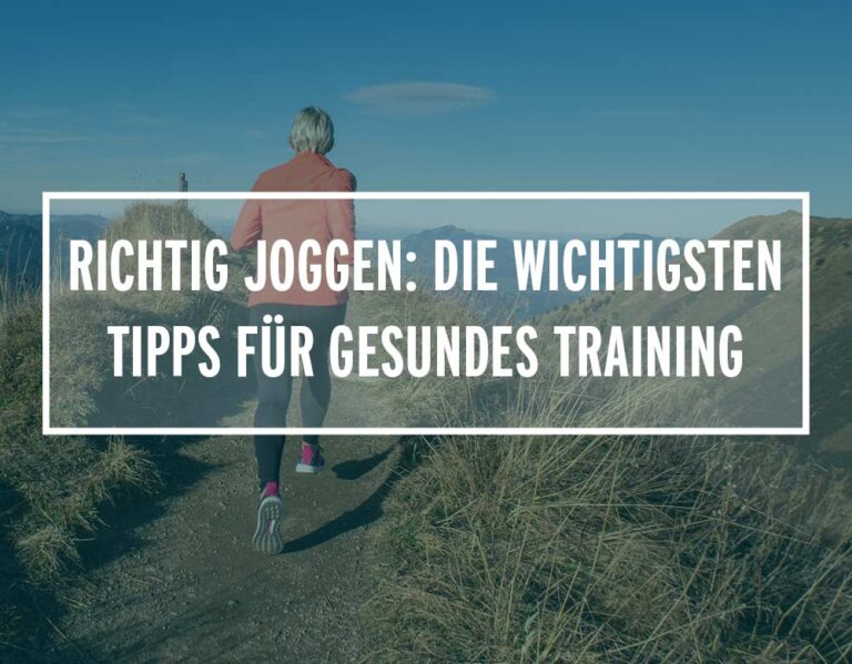 So geht richtig Joggen