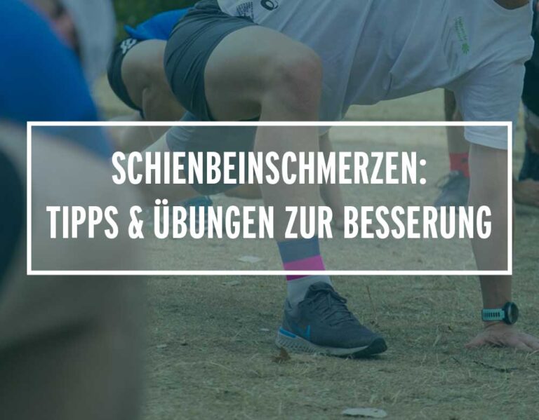 Schienbeinschmerzenbeim beim Joggen können unangenehm sein