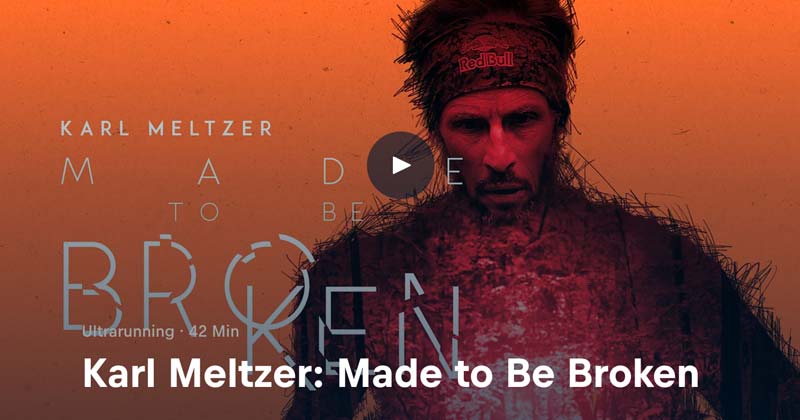 Made to be broken ist ein Lauffilm über Karl Meltzer