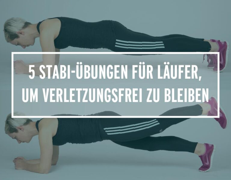Stabilisationsuebungen für Läufer sind extrem wichtig
