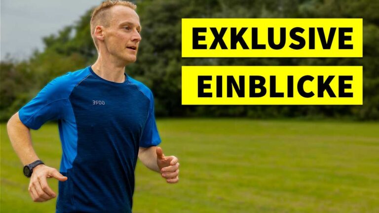 Ein Läufer in sportlicher Kleidung genießt das Training im Freien, ideal für Krafttraining für Läufer.
