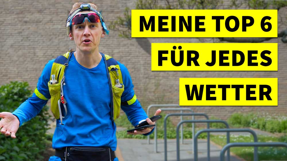 Lauftrainer Kevin von runnersflow mit seiner Empfehlung für die richtige Laufbekleidung.