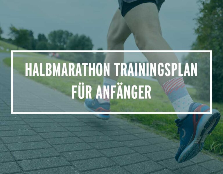 Ein motivierter Läufer auf einem Weg, der den Halbmarathon Trainingsplan für Anfänger umsetzt und Freude am Laufen hat.