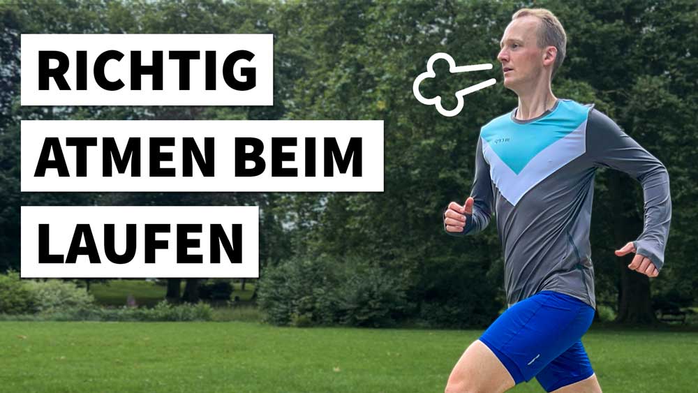 Lerne, wie atmen beim Joggen wirklich funktioniert.